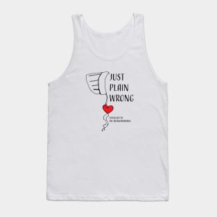 Just Plain Wrong Logo (lighter backgrounds) Tank Top